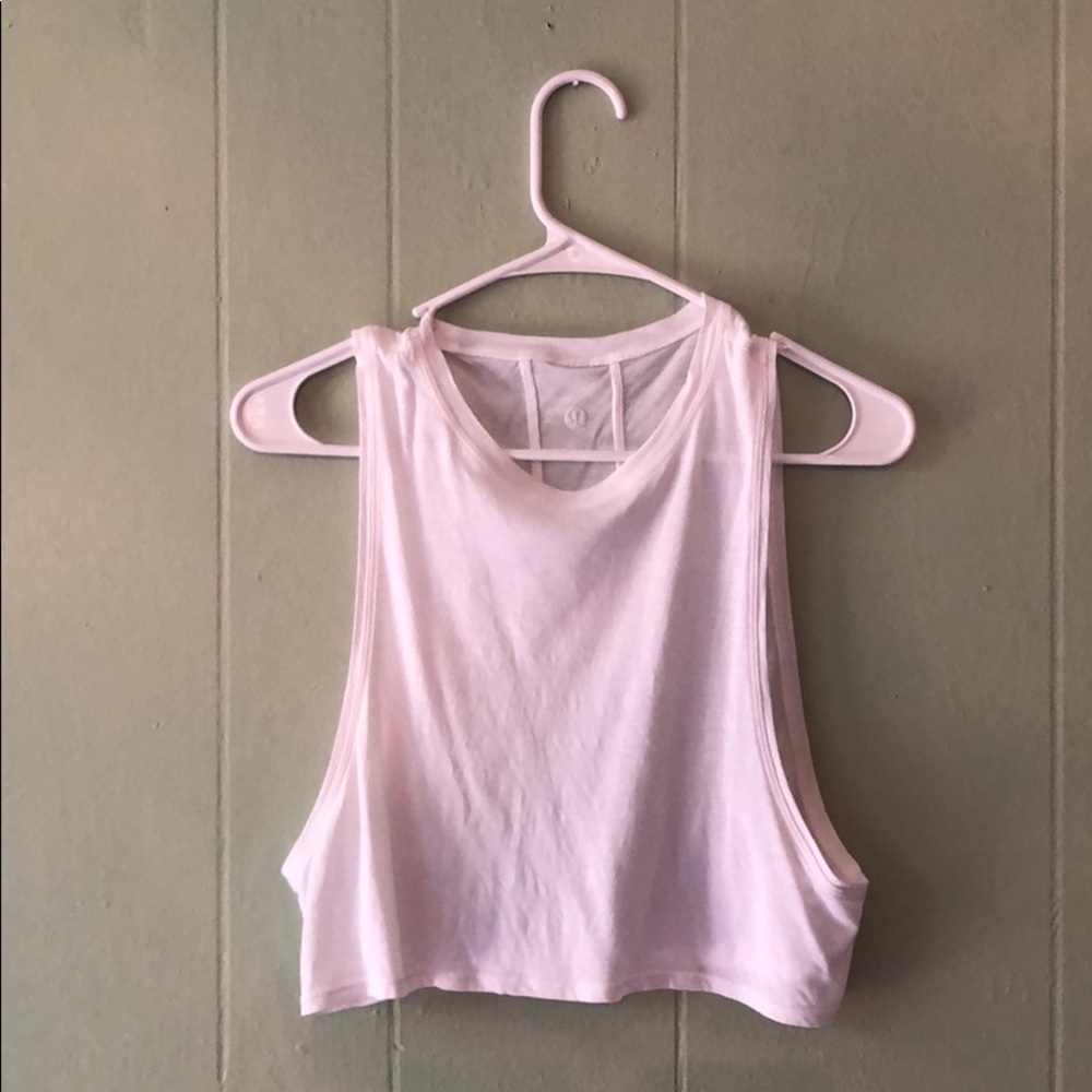 Lululemon Muscle Cropped Tank